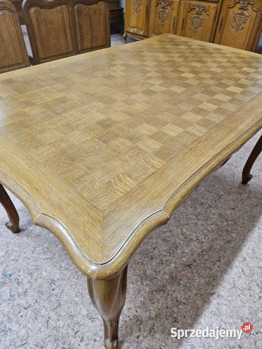 Ładny rozkładany stół ludwikowski Francja Nowy Sącz