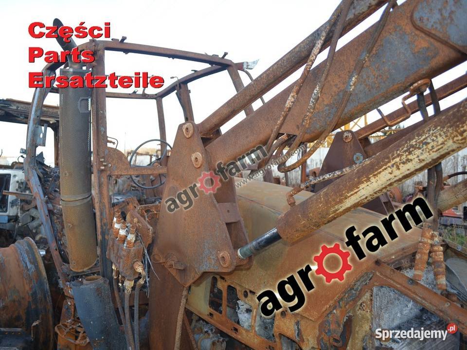 Deutz Agrotron K110 części skrzynia biegów oś Byków