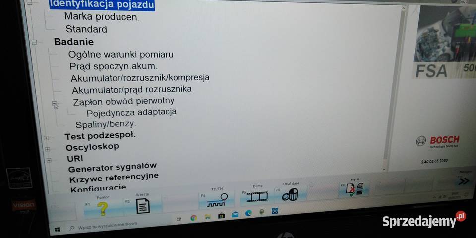 Fsa 500 diagnoskop oscyloskop śląskie Bielsko-Biała