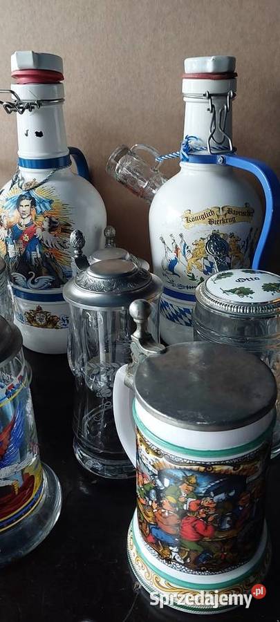 Kufle butelki ozdobne okazjonalne Lipsko sprzedam