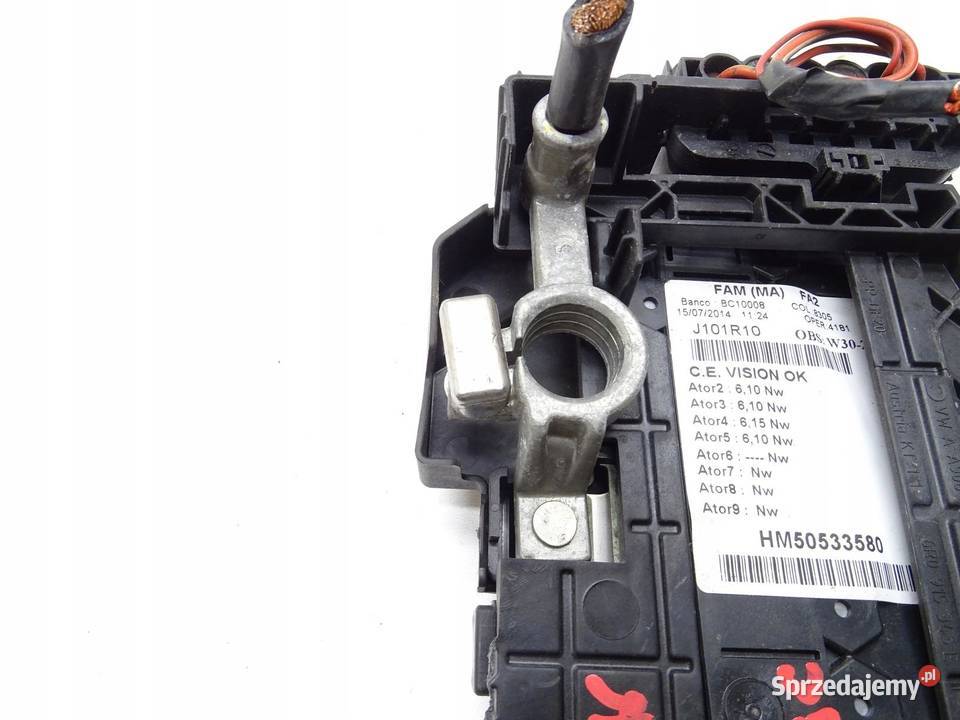 SKRZYNKA BEZPIECZNIKÓW 6R0915345E SKODA FABIA II osobowe małopolskie