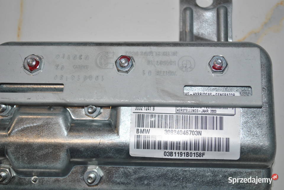 Poduszka powietrzna drzwi lewy przód BMW E65 E66 Poręba