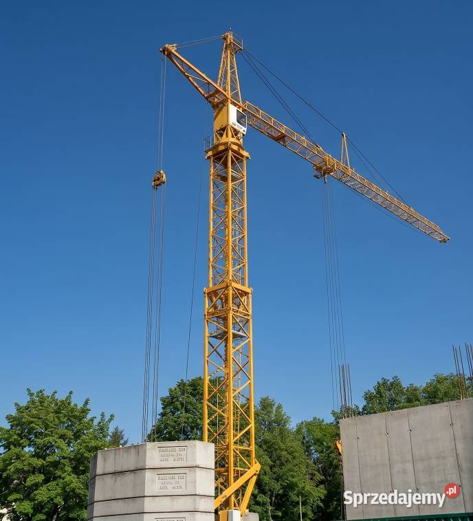 Żuraw budowlany dźwig budowlany Potain IGO T85 Poznań