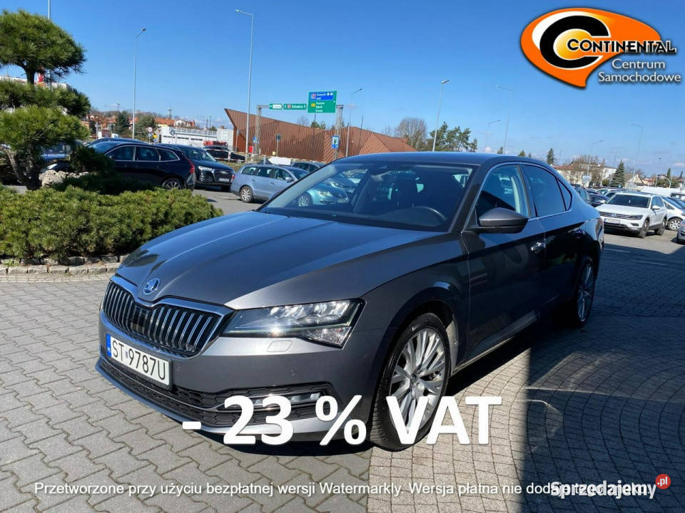 koda Superb Salon PolskaFVat 23 III 20152023 wielofunkcyjna kierownica Żory