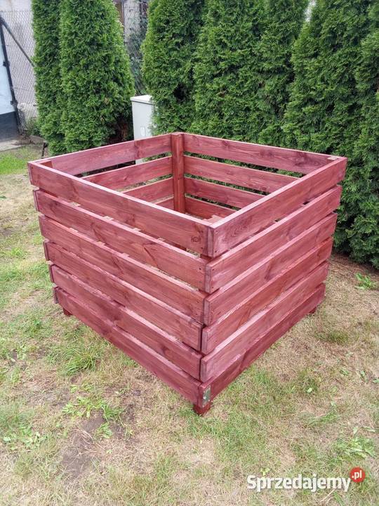 Kompostownik drewniany mocny 1416 l zachodniopomorskie Świdwin sprzedam