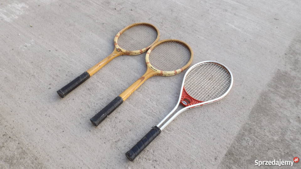 Stare Rakiety Tenisowe 3 Grodziczno