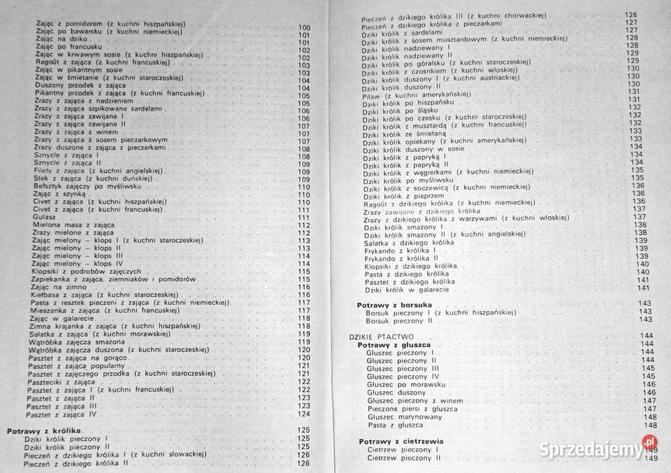 Kuchnia myśliwska Wanda Konieczna Aleksandra Chełm sprzedam