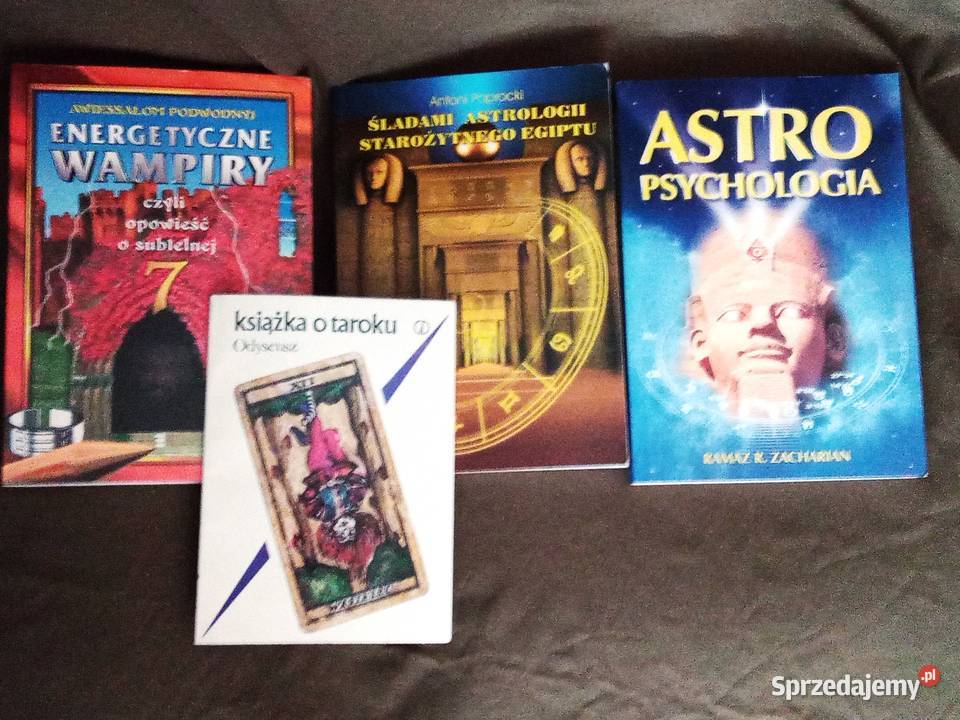 Astrologiaezoteryka pakiet 4 książek mazowieckie Legionowo