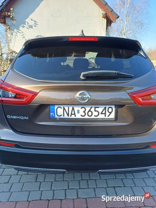 Nissan Qashqai II 16 dCi Xtronic TEKNA 130 2018r kujawsko-pomorskie Rozwarzyn
