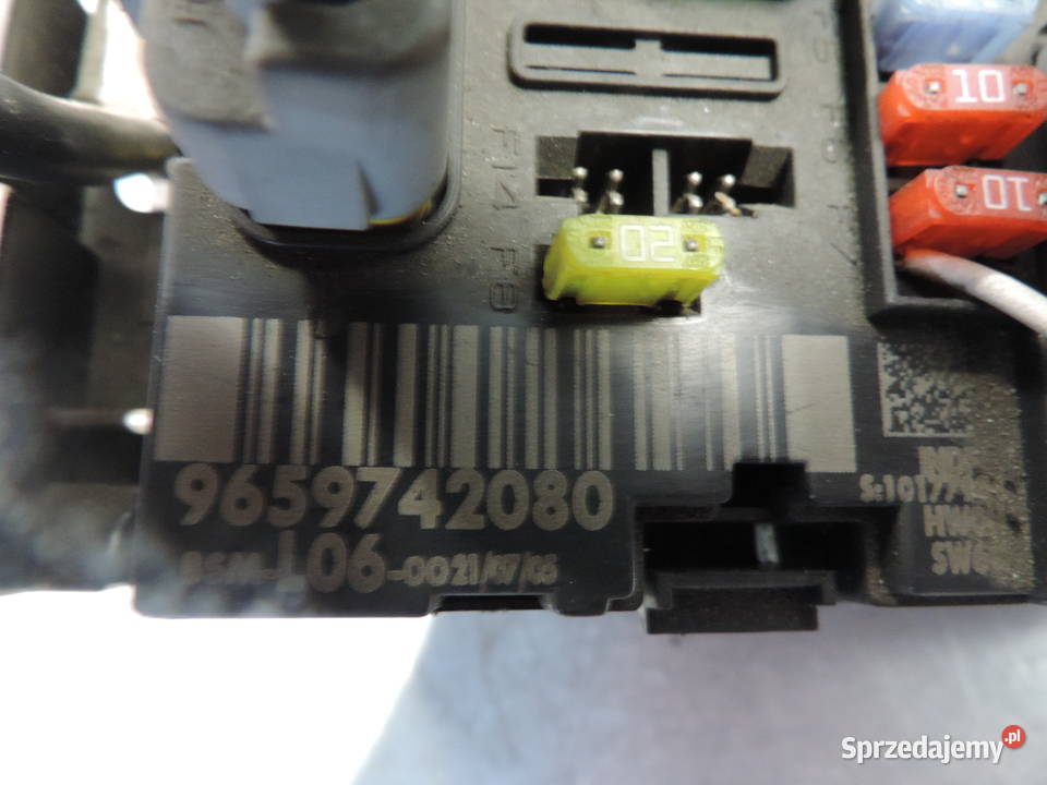 MODUŁ BSM PEUGEOT 307 9659742080 BSML0600 16 HDI Nowy Sącz