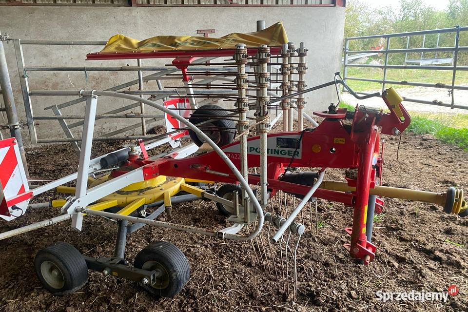 Zgrabiarka Pottinger Top 422 Zgrabiarki i przetrząsacze Nowogrodziec