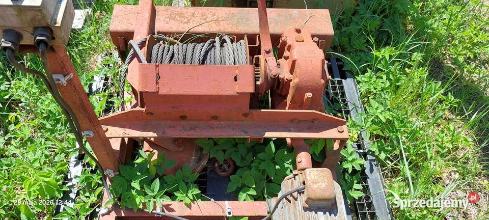 wciągarka mechaniczna z motoreduktorem Piaseczno