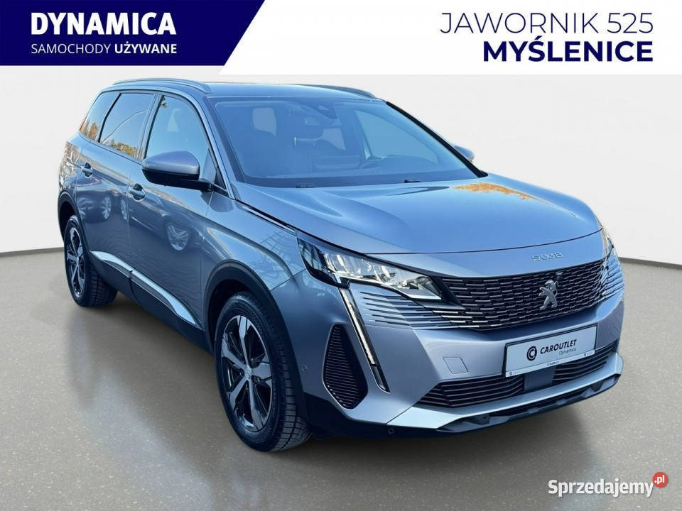 Peugeot 5008 15HDI 130 automat 2021 r salon 7mio nawigacja Myślenice sprzedam
