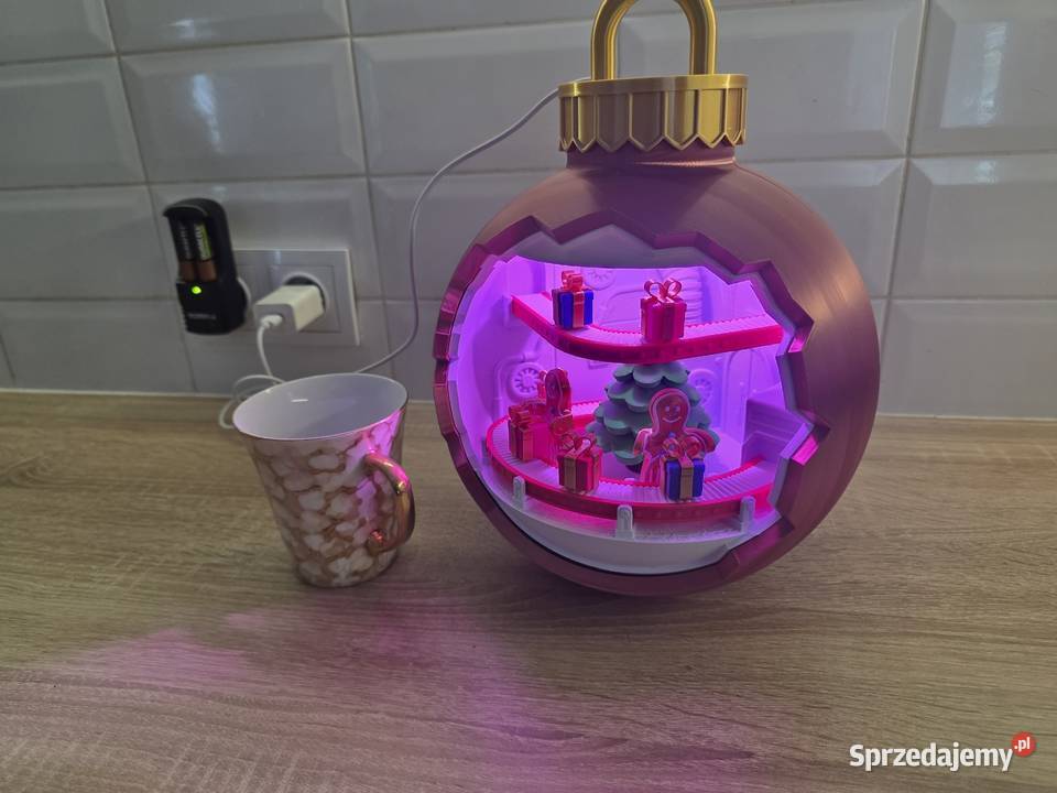 Piękna ogromna bombka Led RGB Boże Narodzenie sprzedam