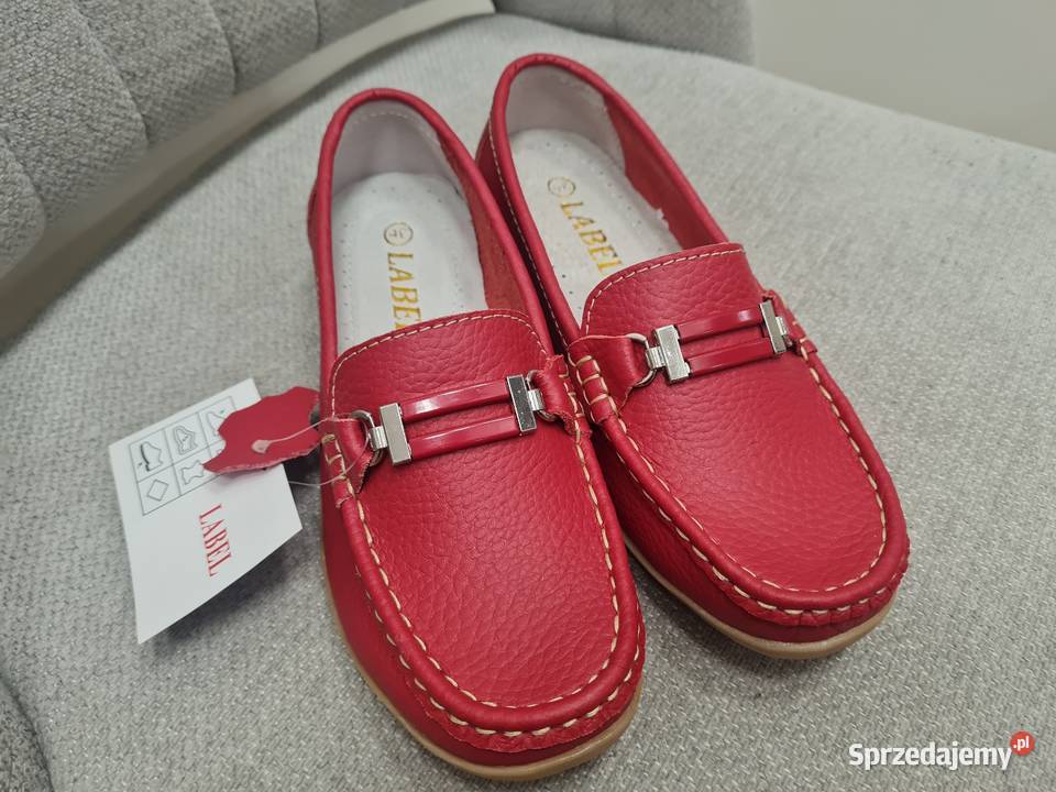 Buty mokasyny Nowe Skórzane 36 Warszawa