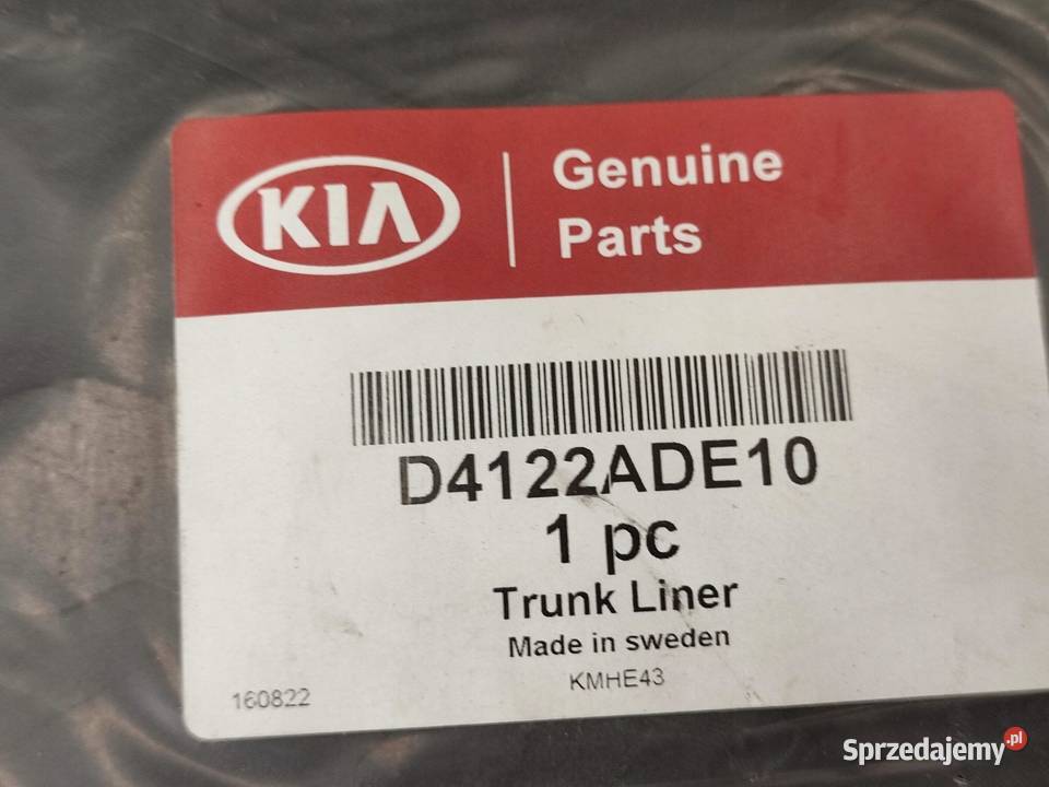 MATA BAGAŻNIKA GUMOWA KIA OPTIMA SW GT 20152019 lubelskie