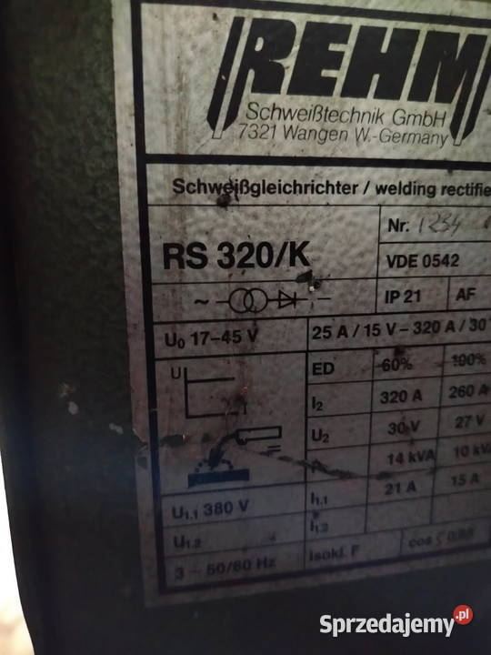 Spawarka REHM sprzedam