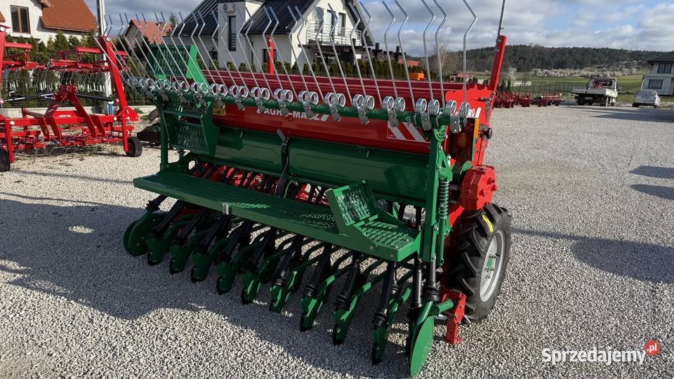 Siewnik Zbożowy Rzędowy SR250 AGROMASZ dostawa nieuszkodzony Siewniki i sadzarki