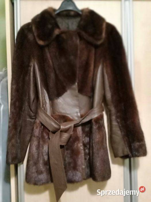 Futro kurtka skóra i Norki