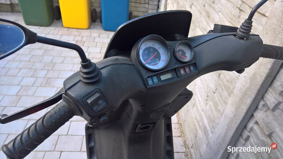 Skuter Gilera Stalker 50 czarny 50cm3 Dobra