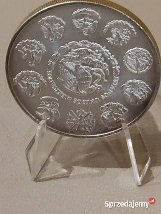 Meksyk 2 Oz czystego srebra próby 0999