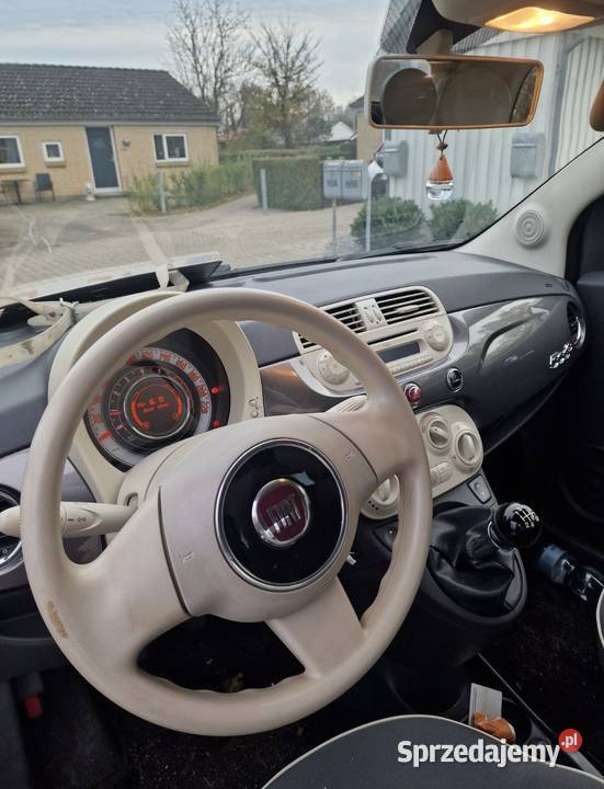 Fiat 500C 2010r 12 benzyna cabrio Lębork sprzedam