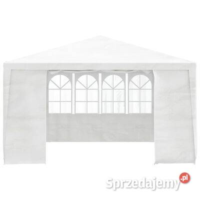 vidaXL Namiot imprezowy ze ściankami 4x4 m biały Warszawa