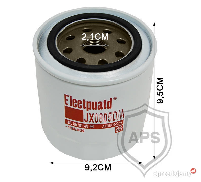 Filtr oleju JX0805D Złotoryja