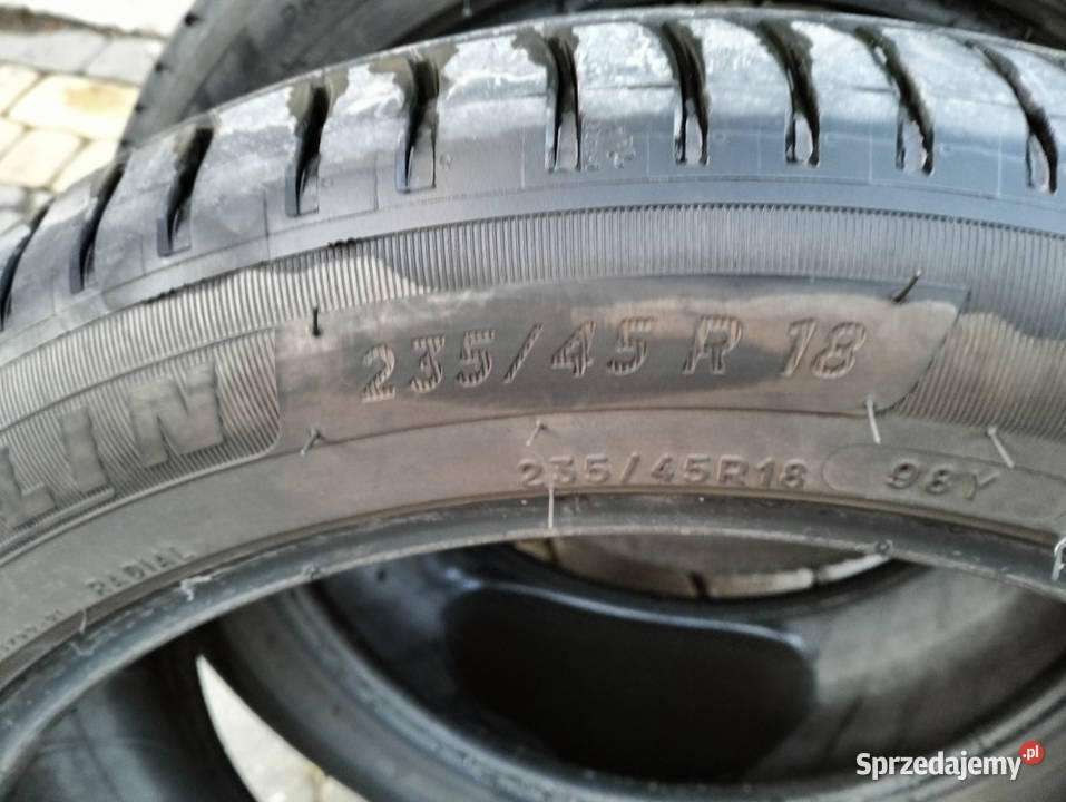 OPONY LETNIE MICHELIN 23545R18 Krościenko Wyżne