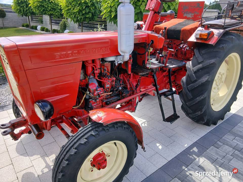 Władymiriec T25A1 z maszynami małopolskie