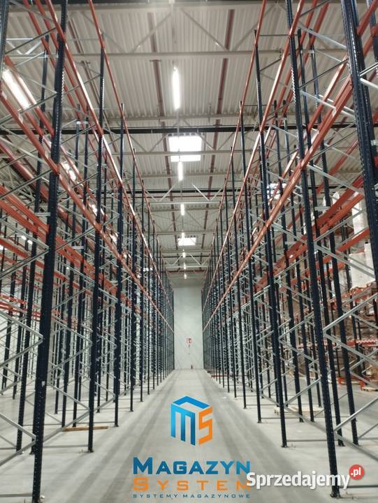 Regały magazynowe paletowe 40 taniej