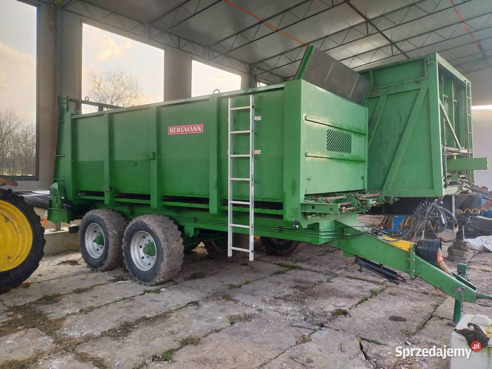 Rozrzutnik obornika Tandem Sipma 12t nieuszkodzony Rozrzutniki obornika łódzkie Piotrków Trybunalski