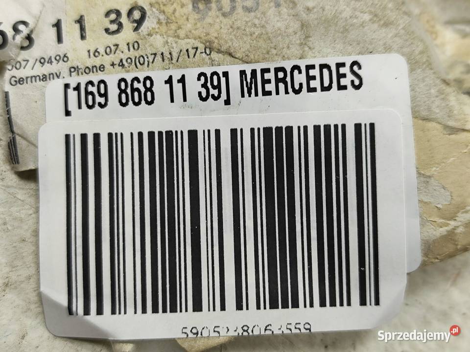 ZAŚLEPKA PODŁOGI BAGAŻNIKA MERCEDES CKLASA 2014 osobowe lubelskie sprzedam