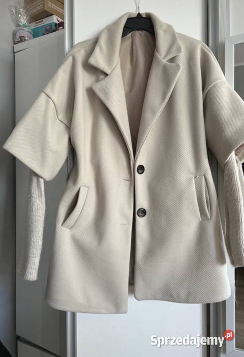 Plaszczyk brązowy/beżowy Moda i Styl Tczew