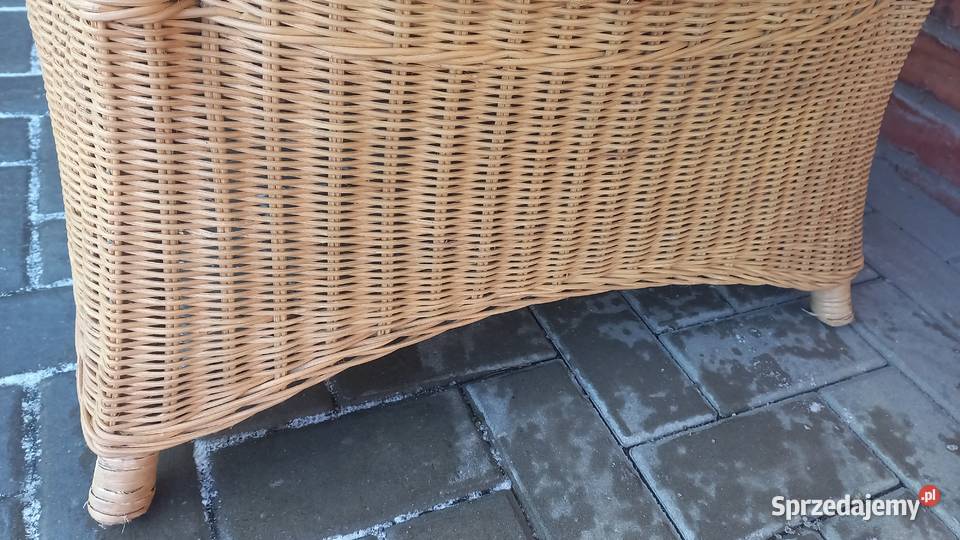 Leżanka wiklinowa rattanowa Szezlong Meble Gawroniec sprzedam