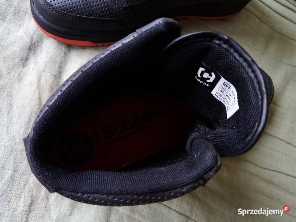 Buty Cropp SubZero CzarnyPomarańczowy 44 SUPER śląskie