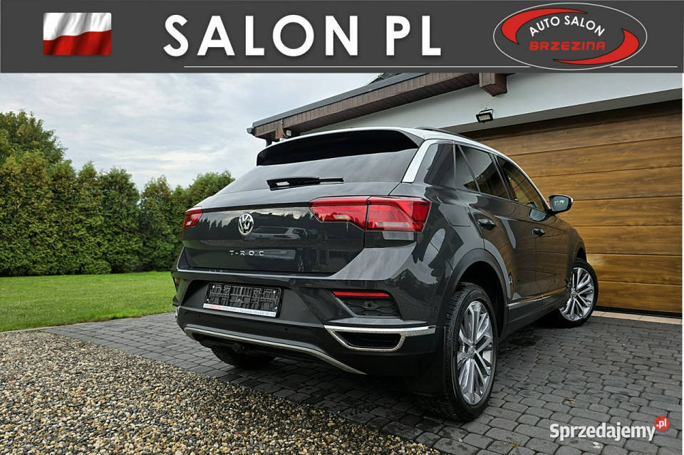 Volkswagen TRoc serwis ASO Hak Panorama dach I tempomat Rydułtowy