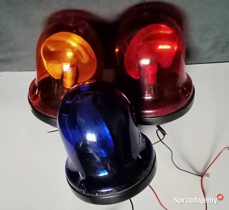 Lampa LBO10 Elektra kogut PRL 3 koguty milicja Gliwice