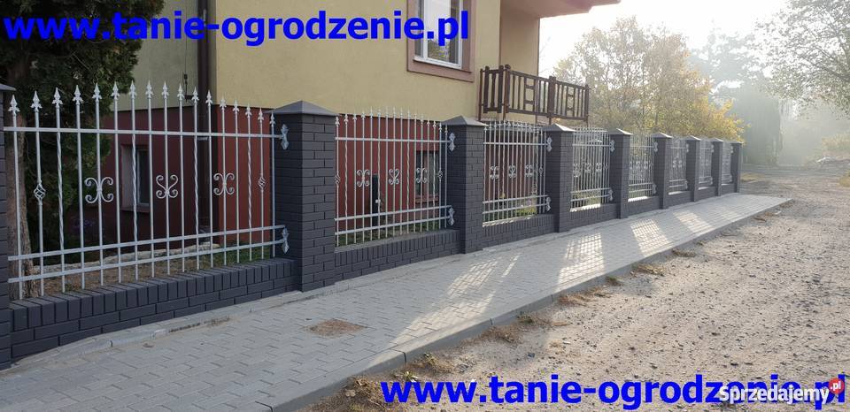 Ala Klinkier imitacja klinkieru ogrodzenia Poznań