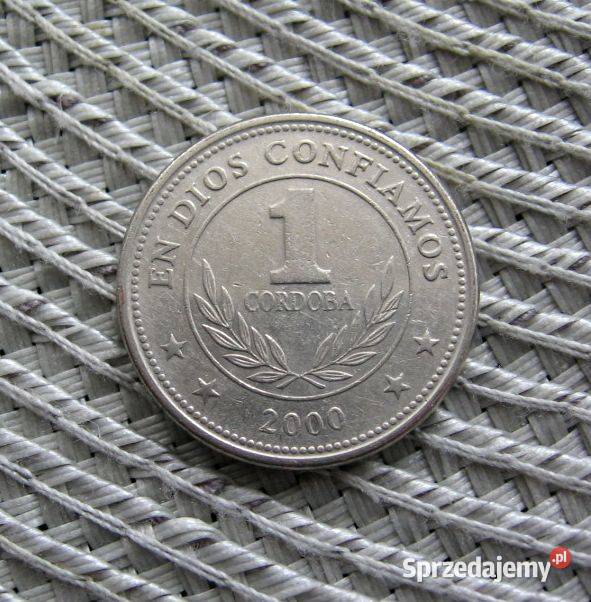 Nikaragua 1 Cordoba 2000r wielkopolskie Kalisz