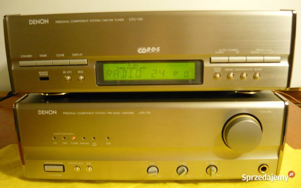 Wzmacniacz 2 x 60W Tuner DENON radio UPA110 wielkopolskie Krotoszyn
