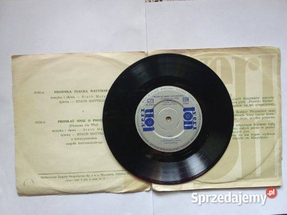 Tadeusz Janczar Piosenki Stacha Stach Matysiak łódzkie Łódź sprzedam