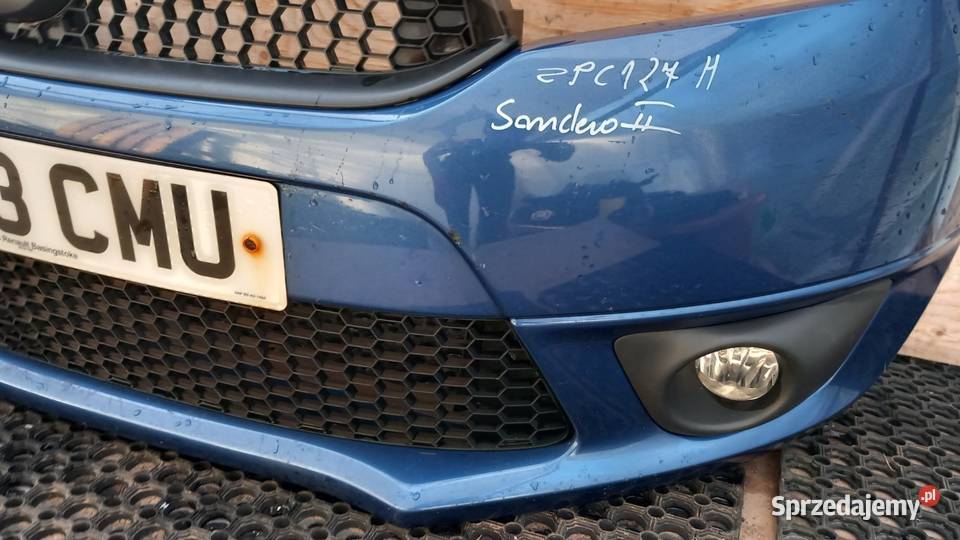 DACIA SANDERO II ZDERZAK PRZÓD HALOGEN TERPK osobowe