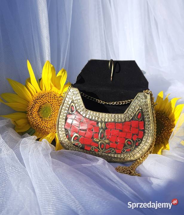 Mała torebka orientalna boho bohemian kopertówka Szczecin sprzedam