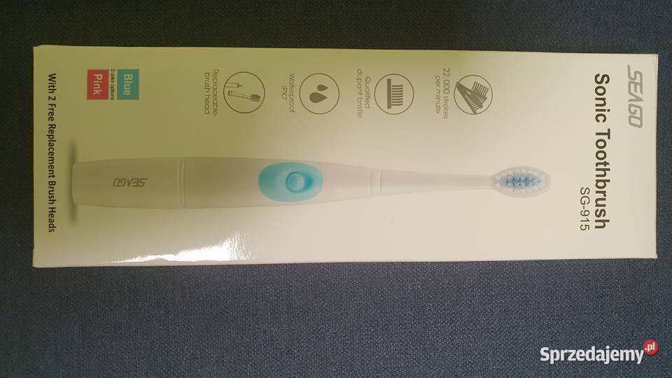 Soniczna Szczoteczka do zębów SEAGO SG915 Łódź sprzedam