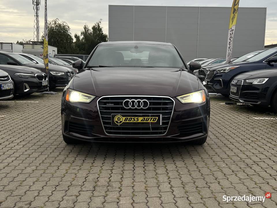 Audi A3 2015 skórzana tapicerka