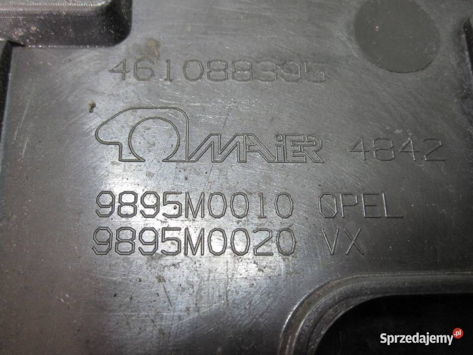OPEL MERIVA B 10r blenda klapy tył 13268755 Klapy bagażnika