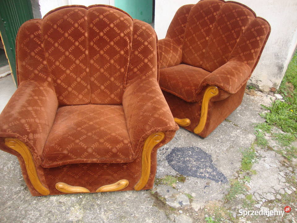 dwa fotele sprzedam Lipnica Mała