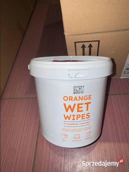 Wet wipes Orange chusteczki 72 Częstochowa