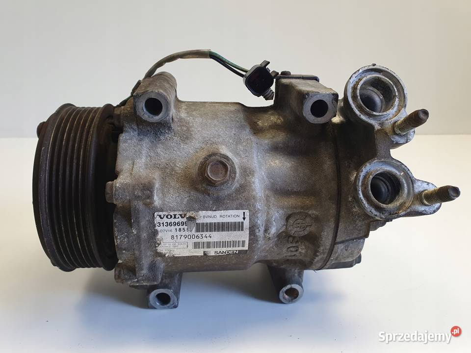 SPRĘŻARKA KLIMATYZACJI Volvo V60 16 D2 31369699 Kompresory klimatyzacji lubelskie Rudka